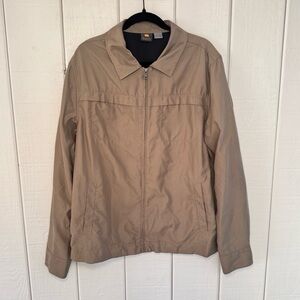 Quiksilver 2000’s Tan Windbreaker Jacket
